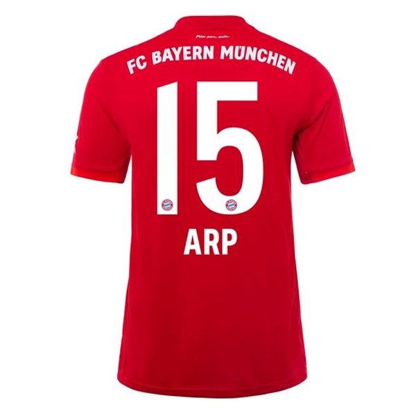 Camiseta Bayern Munich NO.15 ARP Primera equipación 2019-2020 Rojo
